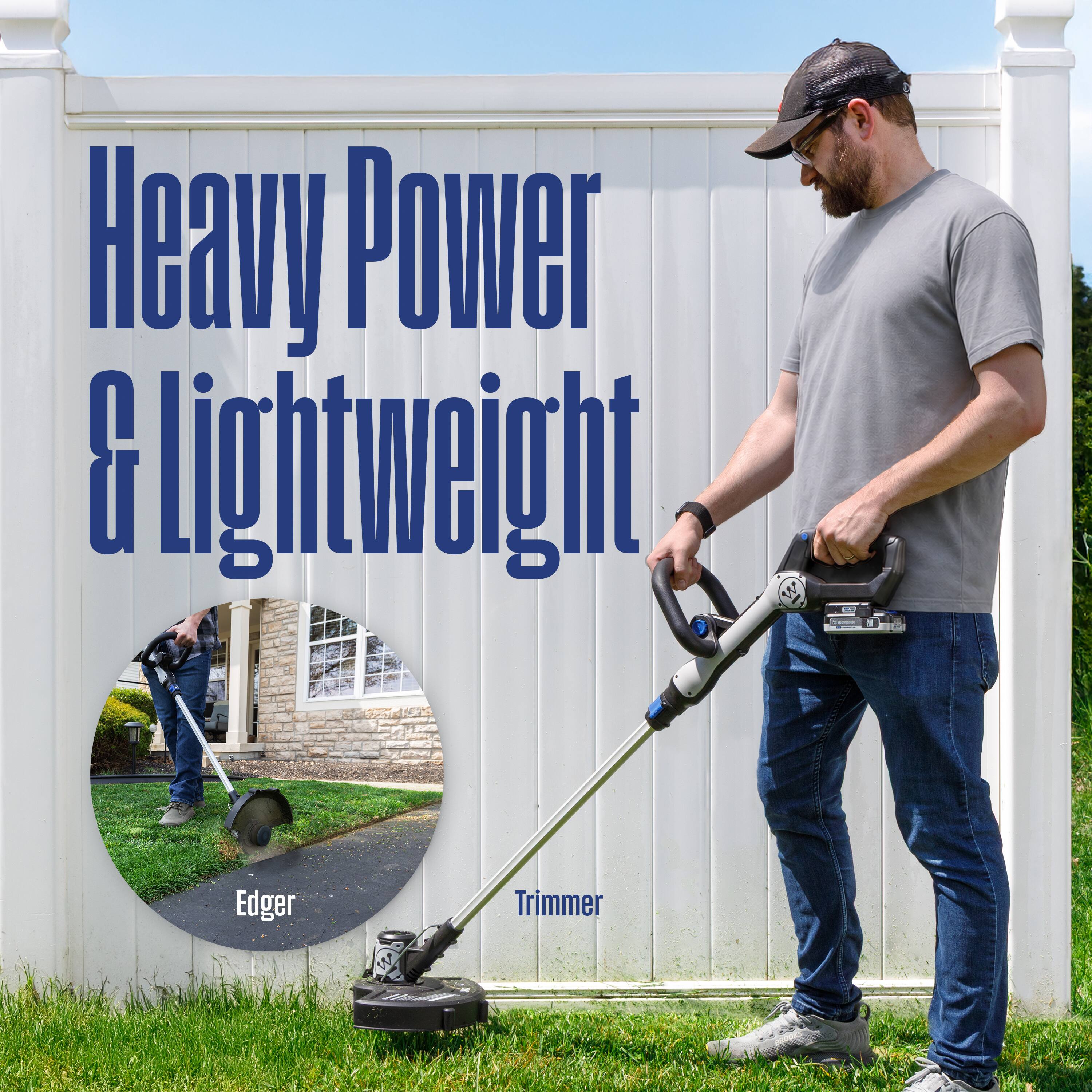 Heavy Power & Lightweight: Edger Trimmer