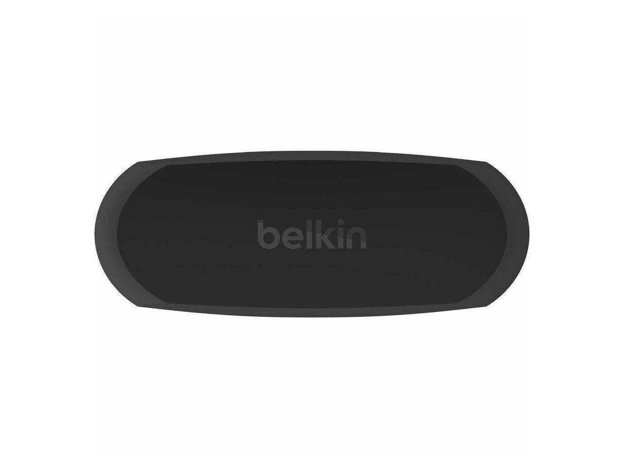 Alt View 3. Belkin - Belkin SoundForm Rhythm True Wireless Earbuds - Black - Black.