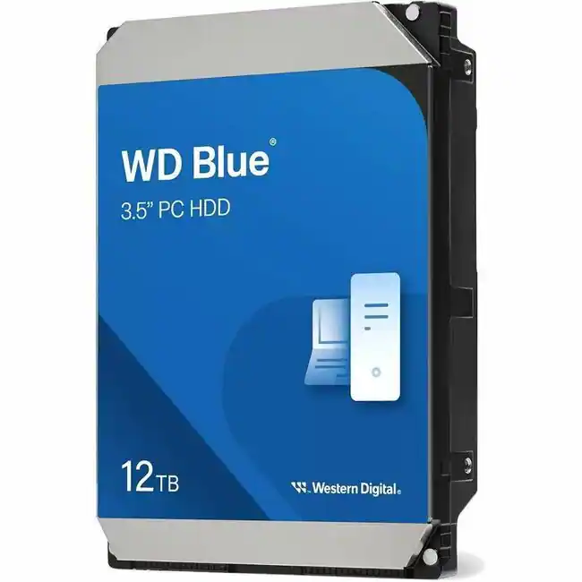 WD Blue  
3.5" PC HDD  
12 TB  
Western Digital