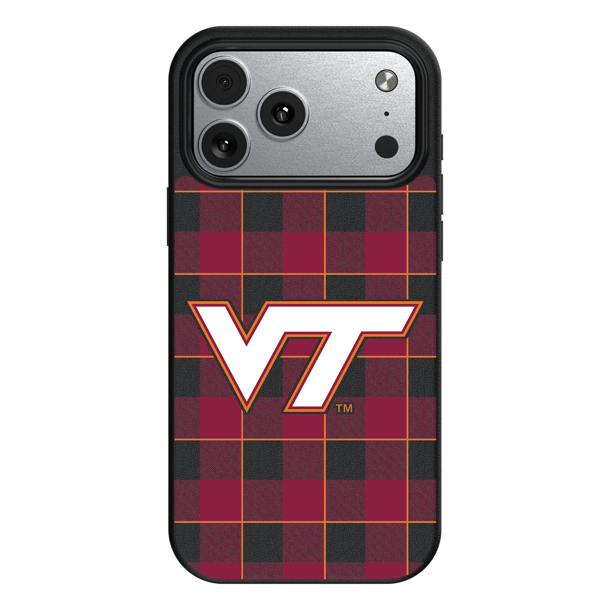 Keyscaper - NCAA - Virginia Tech Hokies Plaid Magnetic Bump iPhone Case - 17 Air - Black price history on PriceWatchPro
