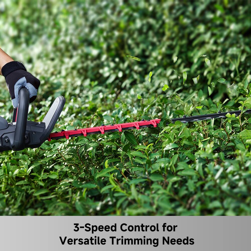 3-Speed Control for Versatile Trimming Needs