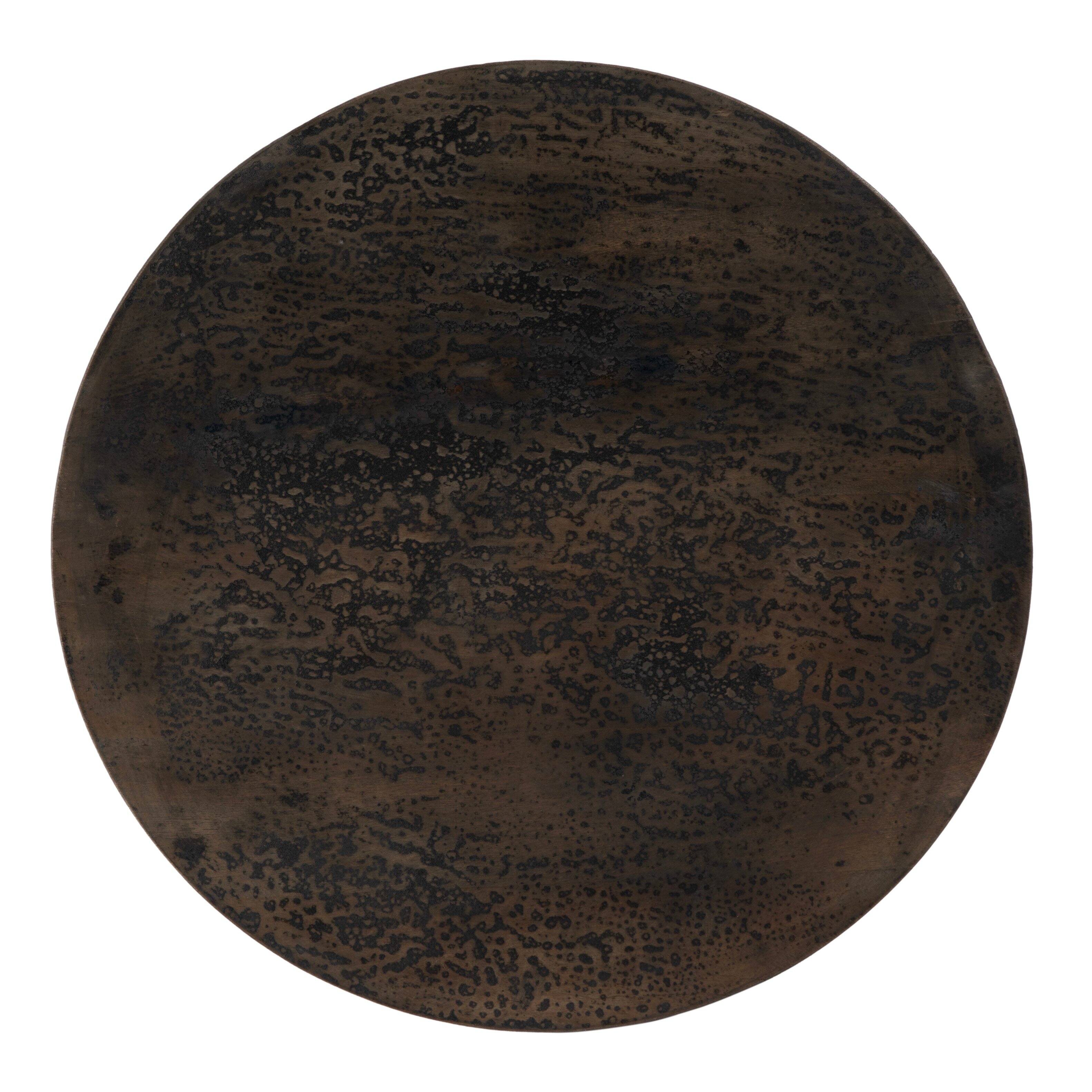 Alt View 2. Butler Specialty - Hattie 23.5 in. W Round Drum Coffee Table - Brown.