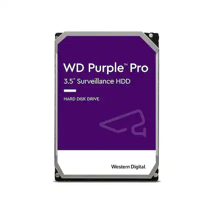 WD Purple™ Pro
3.5" Surveillance HDD
HARD DISK DRIVE
Western Digital