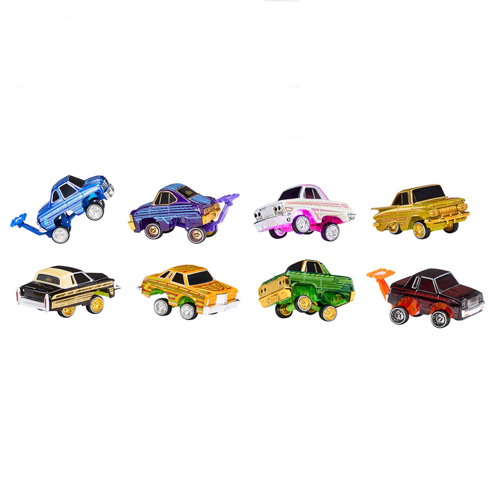 Alt View 1. Car Tuned - "Lowriders Show Glow" Series 3 Set of 8 Pieces Diecast Model Cars by CarTuned.