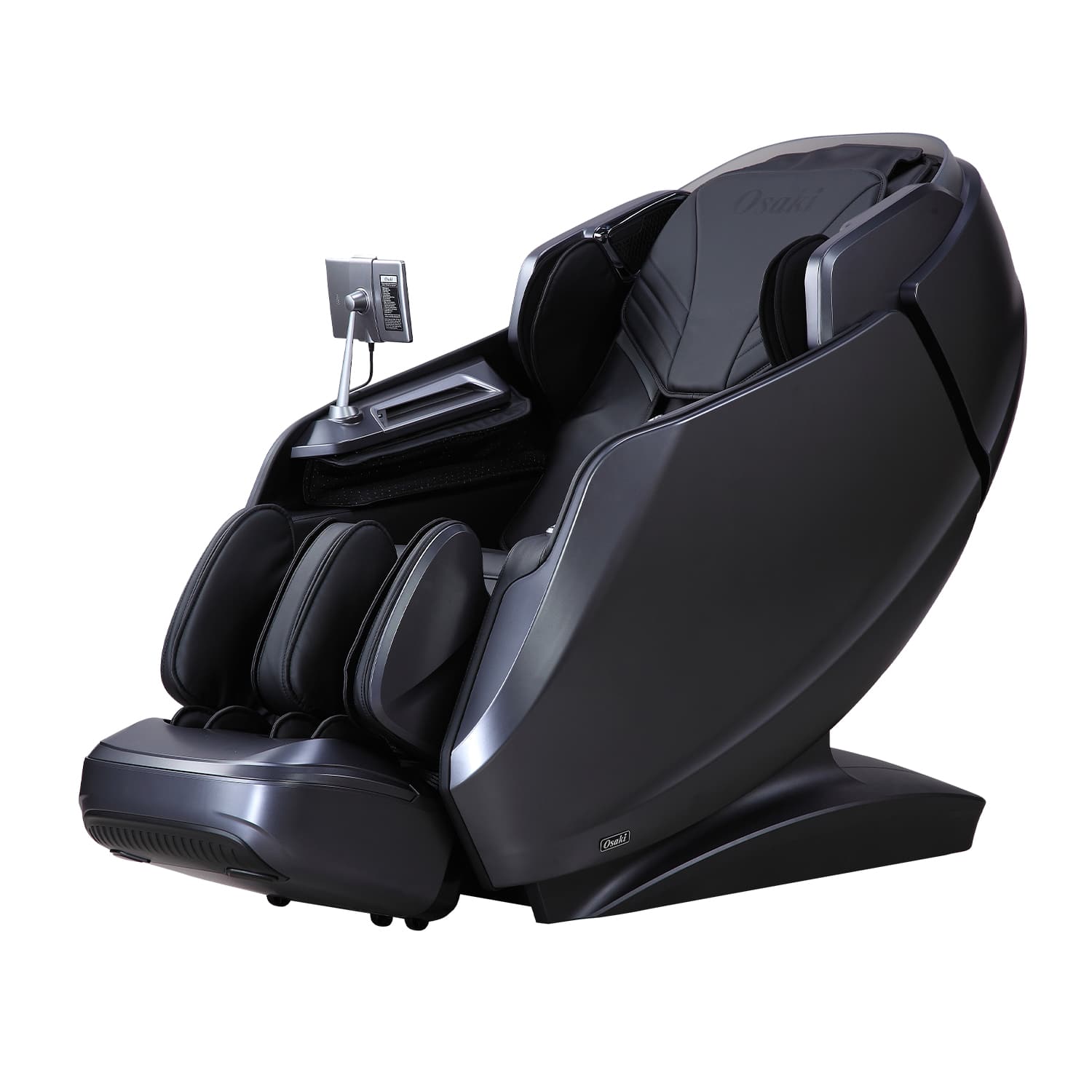 Front. Osaki - Platinum - Avalon 4D Zero Gravity Massage Chair With AI Health Sensor - Black.