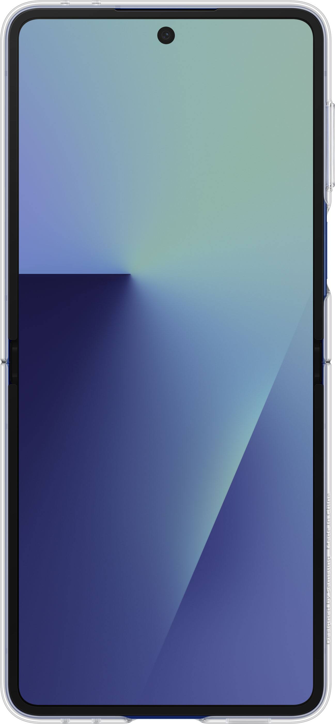 Alt View 15. Samsung - Galaxy Z Flip7 Clear Case - Transparent.