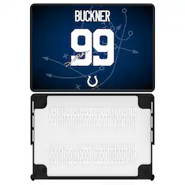 Keyscaper - DeForest Buckner Indianapolis Colts MacBook Case - Pro 14 in - Multicolor