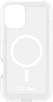 Pelican - Voyager with MagSafe Case and Holster - iPhone 16 Plus CASE - Clear