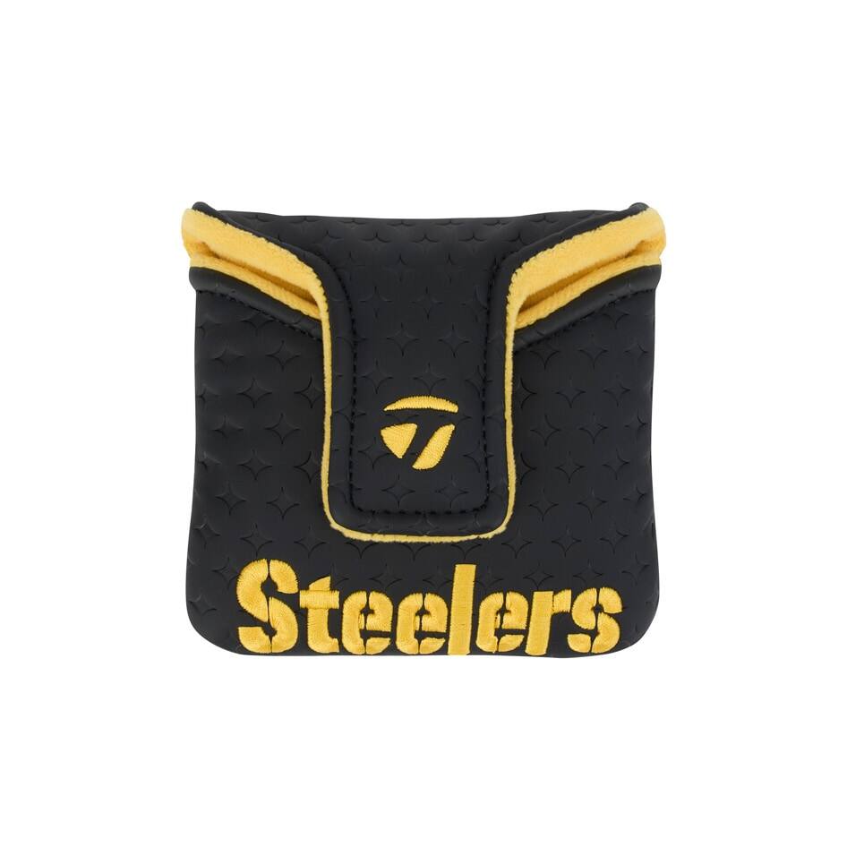 Alt View 1. TaylorMade - Pittsburgh Steelers Mallet Headcover - Yellow.