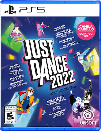 Front. Ubisoft - Just Dance 2022. - E10+ (Everyone 10+)