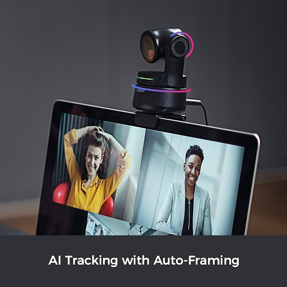 OBSBOT Tiny AI Powered Webcam Black OWB-2004-CE - Best Buy