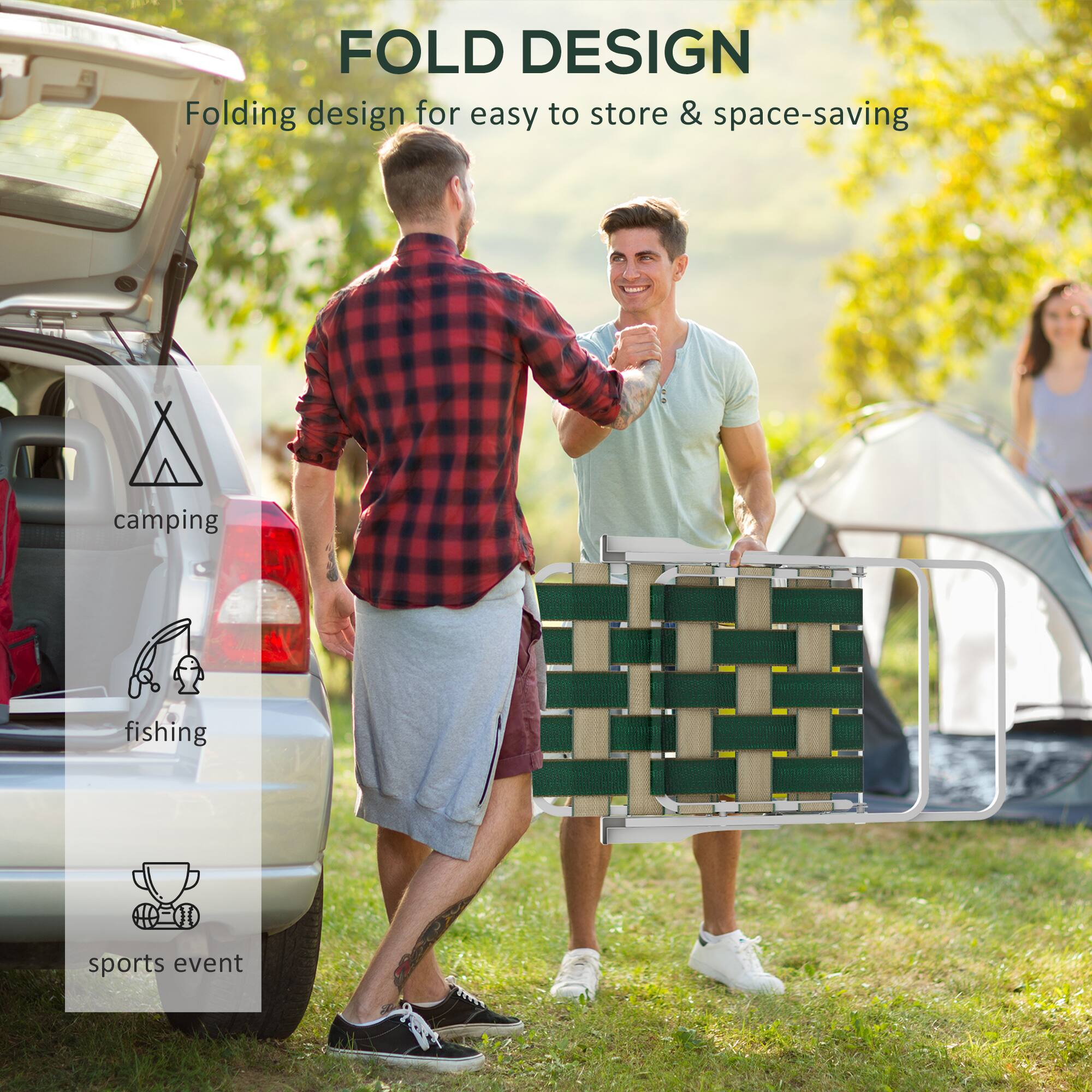 FOLD DESIGN

Camping
Fishing
Sports event