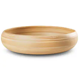 Lexa - Bamboo Fruit Bowl, 12 Inch, Bamboo - Natural