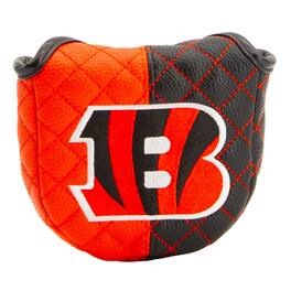 Team Golf - Cincinnati Bengals Quilted Mallet Putter Cover - Multicolor