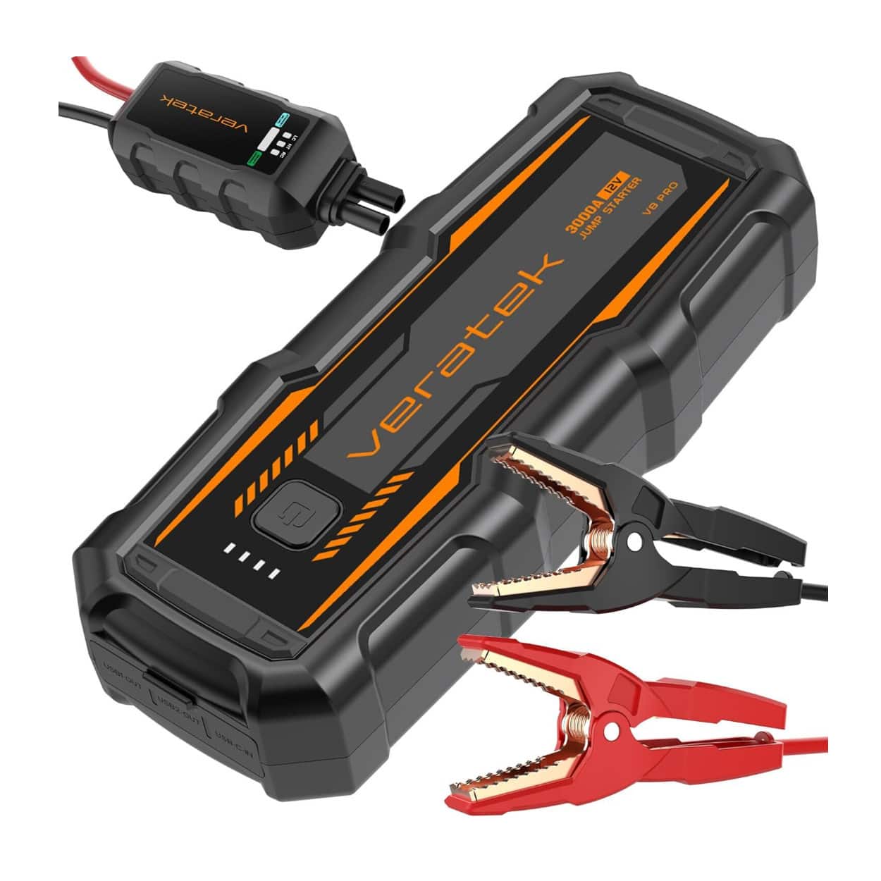 Veradek - Veratek V8 Pro 3000A Jump Starter 20,000mAh 12V Battery Booster Pack price history on PriceWatchPro