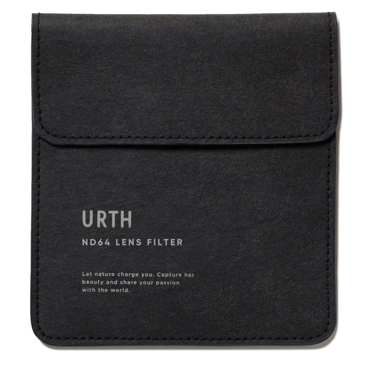 URTH ND64 LENS FILTER

Let nature charge you. Capture her beauty and share your passion with the world.