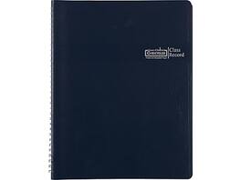 House of Doolittle - Weekly Record Book, 8.5" x 11" - Blue