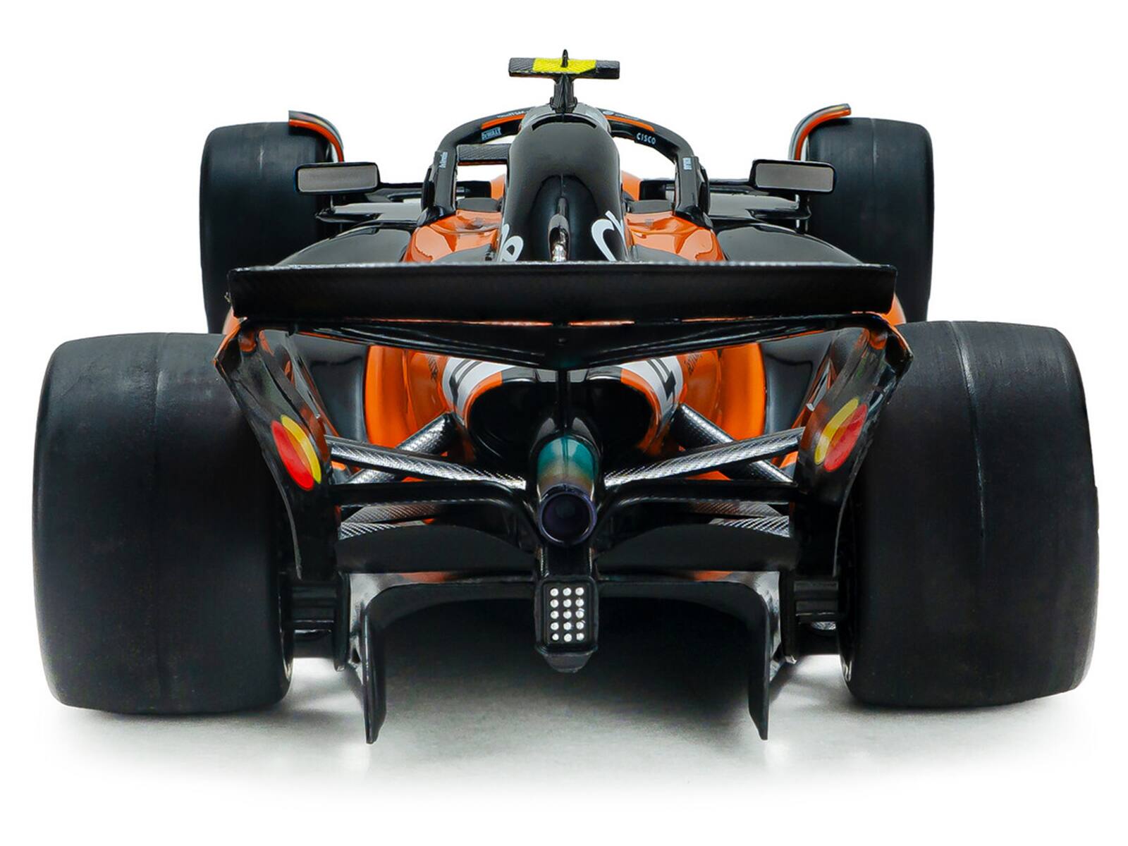 Alt View 4. Solido - McLaren MCL39 #4 Lando Norris "OKX" Winner F1 "Monaco GP" (2025) "Competition" Series 1/18 Diecast Model Car by Solido.