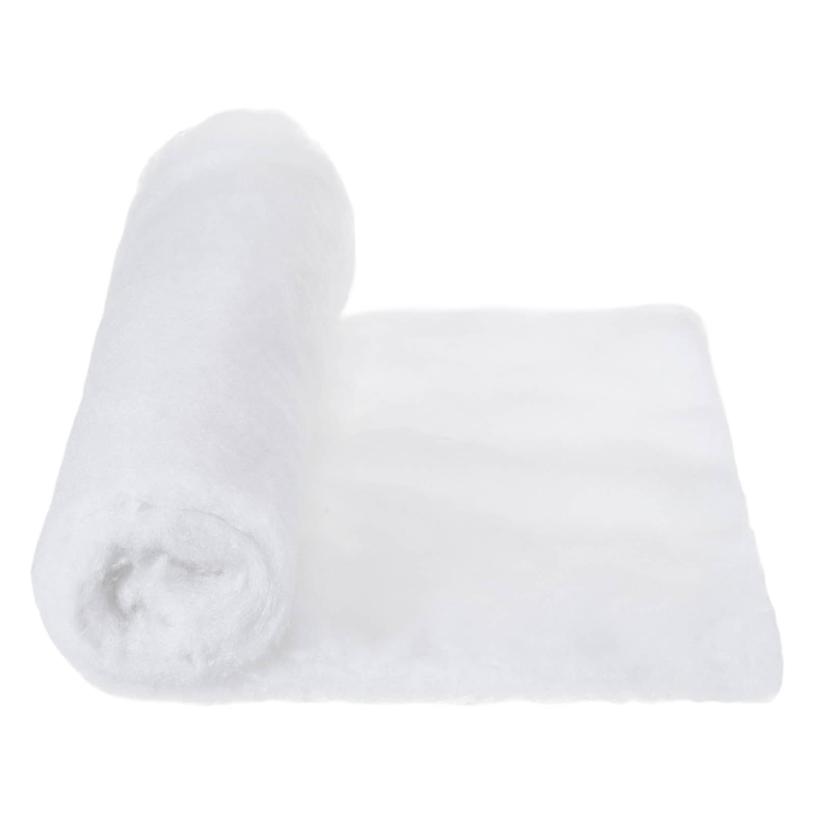 Unique Bargains - Speaker Sound-Absorbing Cotton Polyester Fiber 100x120x3cm Flame Retardant Acoustic Insulation DIY HIFI - White