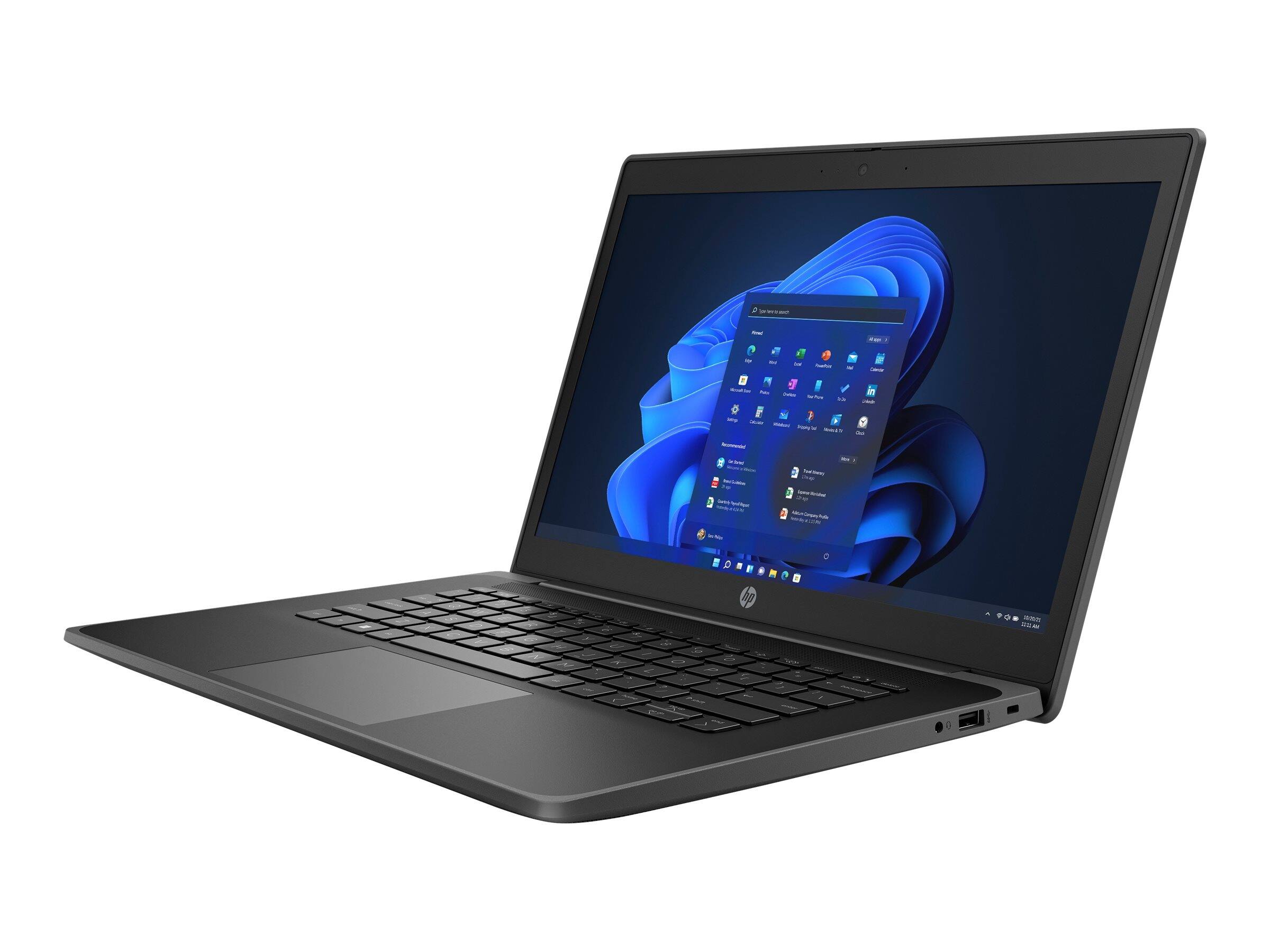 Alt View 1. HP - Probook Fortis G10 14" FHD IPS Touch Intel Core i5-1240U 1.7 GHz up to 4.4 GHz 16GB RAM 256GB SSD Windows 11 Pro - Silver.