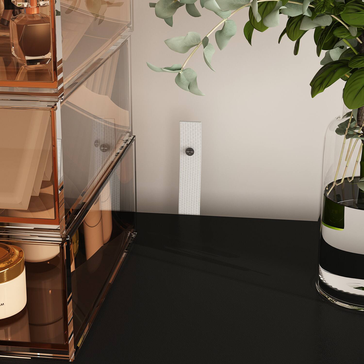 Alt View 7. FUFU & GAGA - FUFU&GAGA 6 - Drawer Horizontal Dresser – Black, Multi - Room Storage Solution - Black.