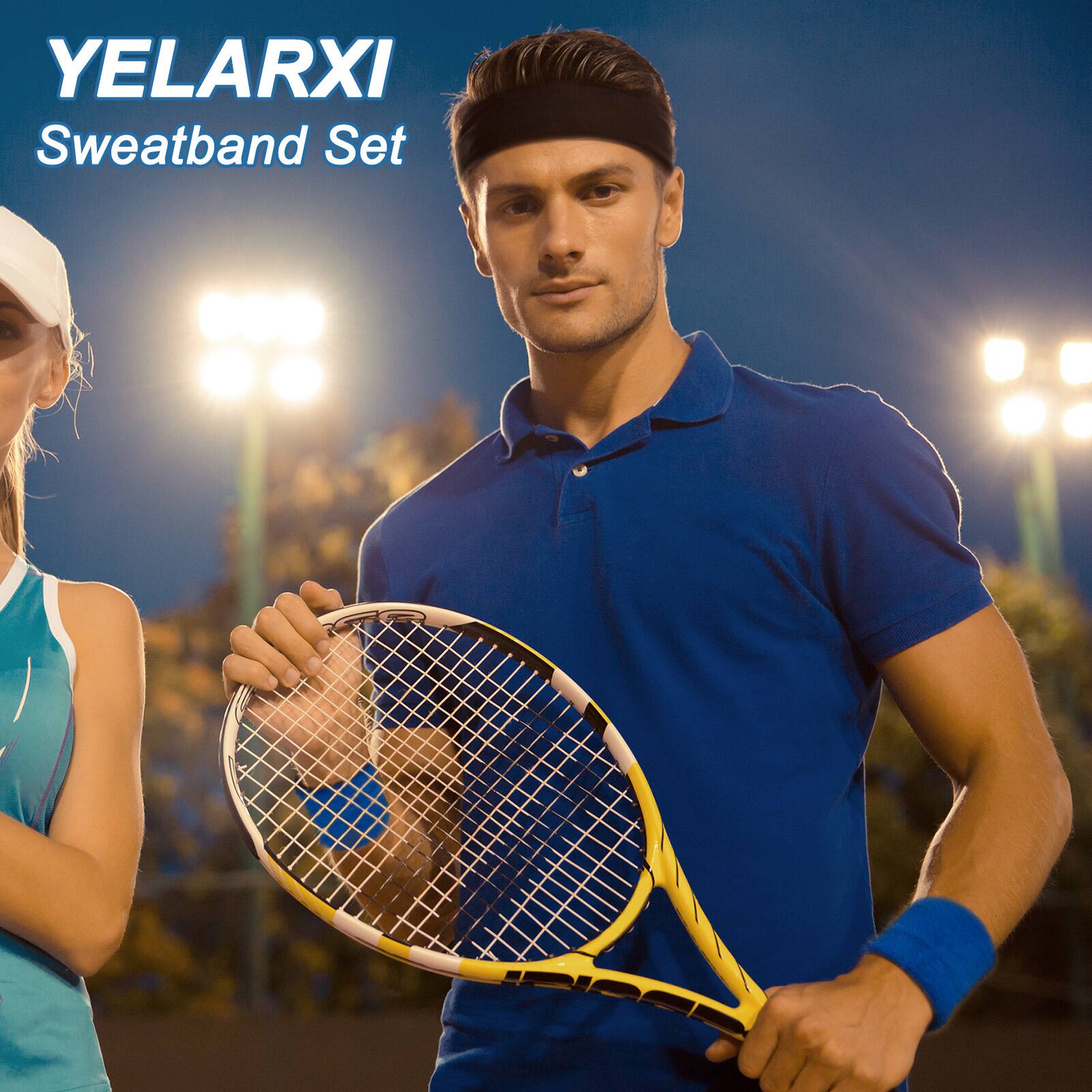 YELARXI Sweatband Set
