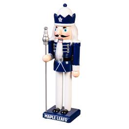 Evergreen Enterprises - Toronto Maple Leafs 12" Wooden Nutcracker Statue - Multicolor