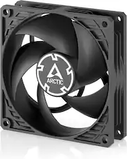 Front. Arctic - Arctic P9 PWM PST CO 92mm Pressure Optimized Case Fan PWM Controlled speed with PST SplitterBlack - Black.