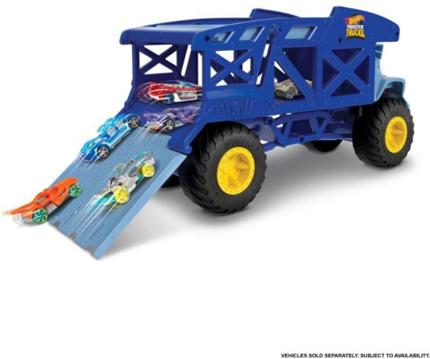 MASTER MONSTER TRUCKS VEHICLES SOLD SEPARATELY. SUBJECT TO AVAILABILITY.