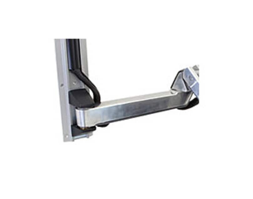 Ergotron - StyleView 45-261-026 Sit-Stand Combo Extender - Mounting Component - Polished Aluminum