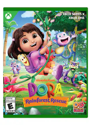 Xbox Series X | Xbox One - Nickelodeon Dora: Rainforest Rescue - E for Everyone - Outright Games - E (Everyone)