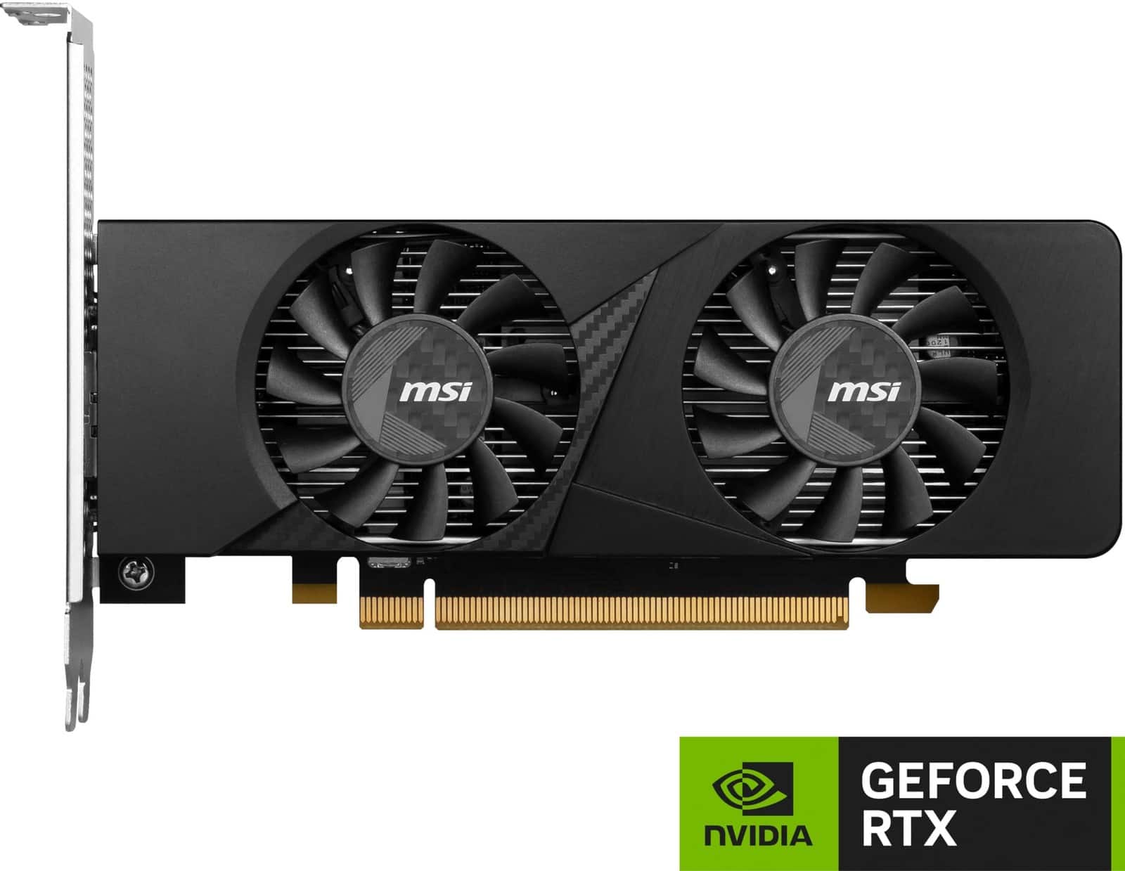 MSI NVIDIA GeForce RTX 3050 Graphic Card 6 GB GDDR6 Low profile