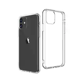 Qixxronics - Phone Case for iPhone 12 Protection Cover for iPhone 12 Shockproof Protective Cellphone Case - Clear