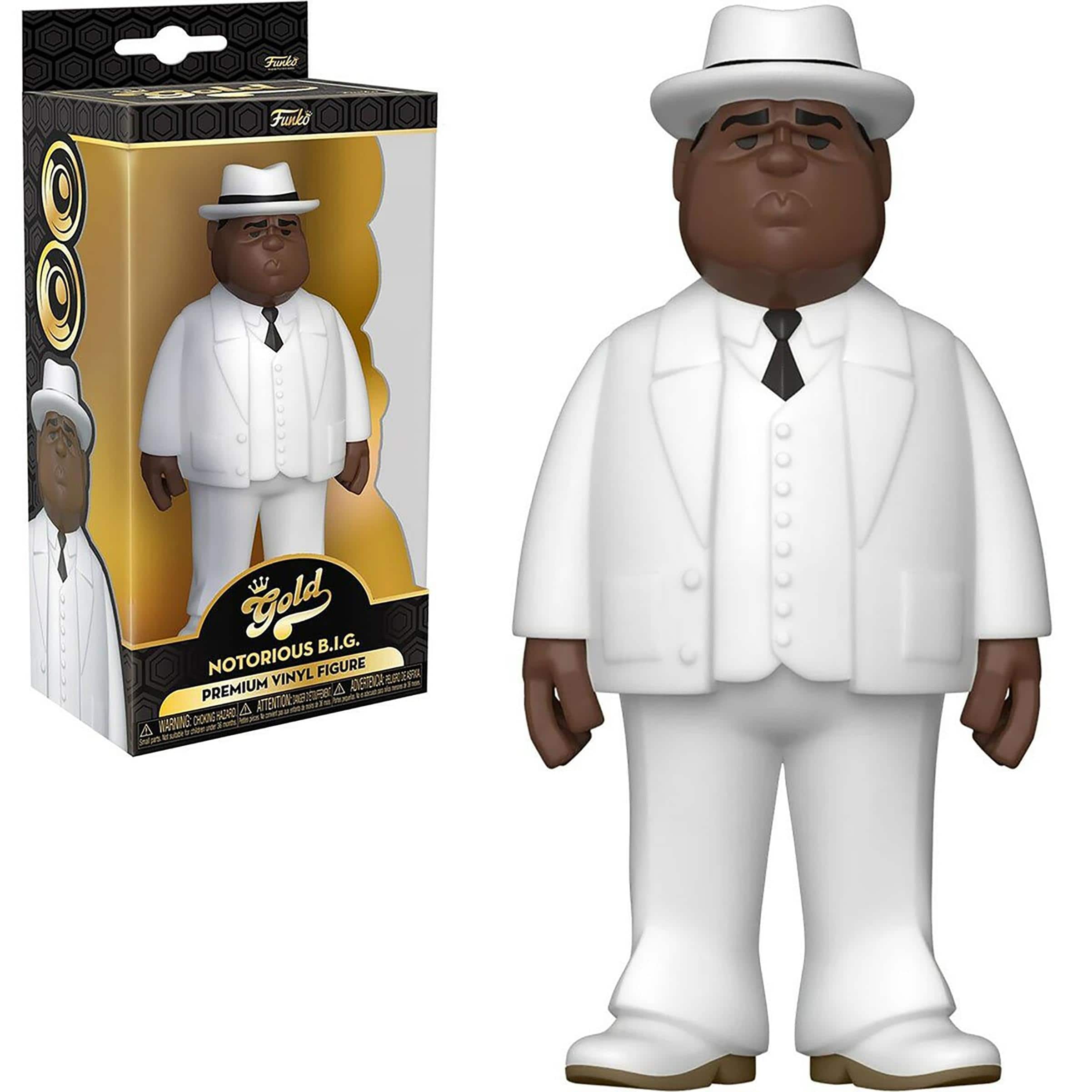 Funko - Gold 5 Inch Vinyl Figure | Notorious B.I.G - Black
