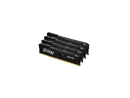 Kingston - FURY Beast 128GB DDR5 5200 (PC5 41600) 4x32GB Desktop RAM - Black