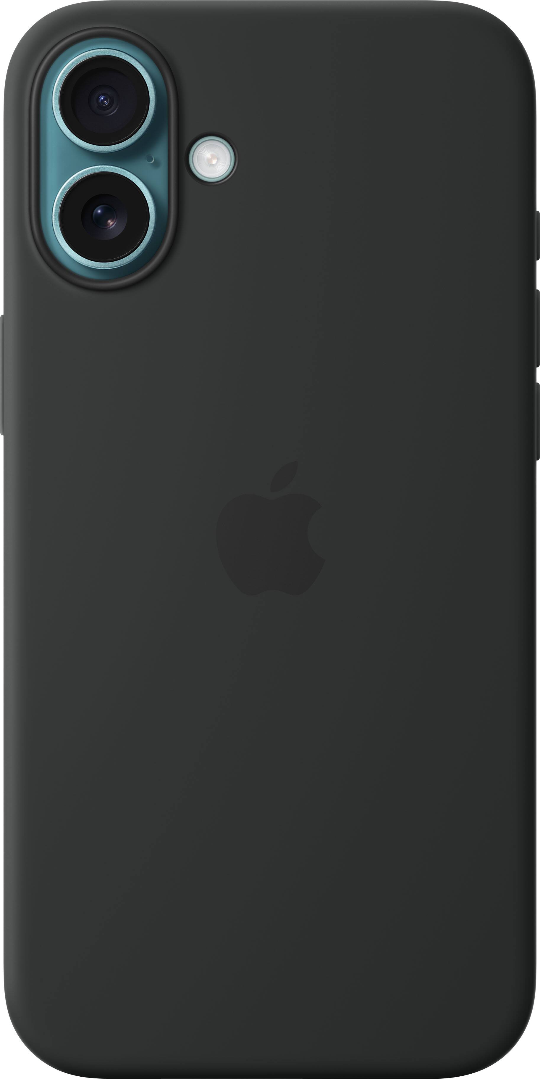 Alt View 11. Apple - iPhone 16 Plus Silicone Case with MagSafe - Black.
