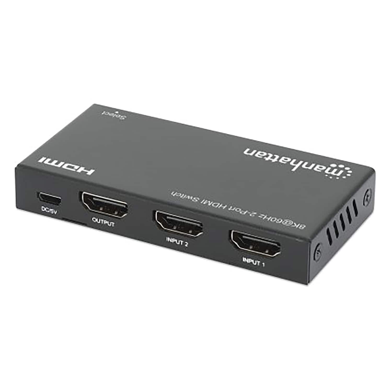 Manhattan - 8K 60Hz 2-Port HDMI Switch - Black
