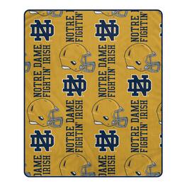 Pegasus - Notre Dame Fighting Irish 50" x 60" Homefield Stacked Logos Ultra Soft Blanket - Multicolor