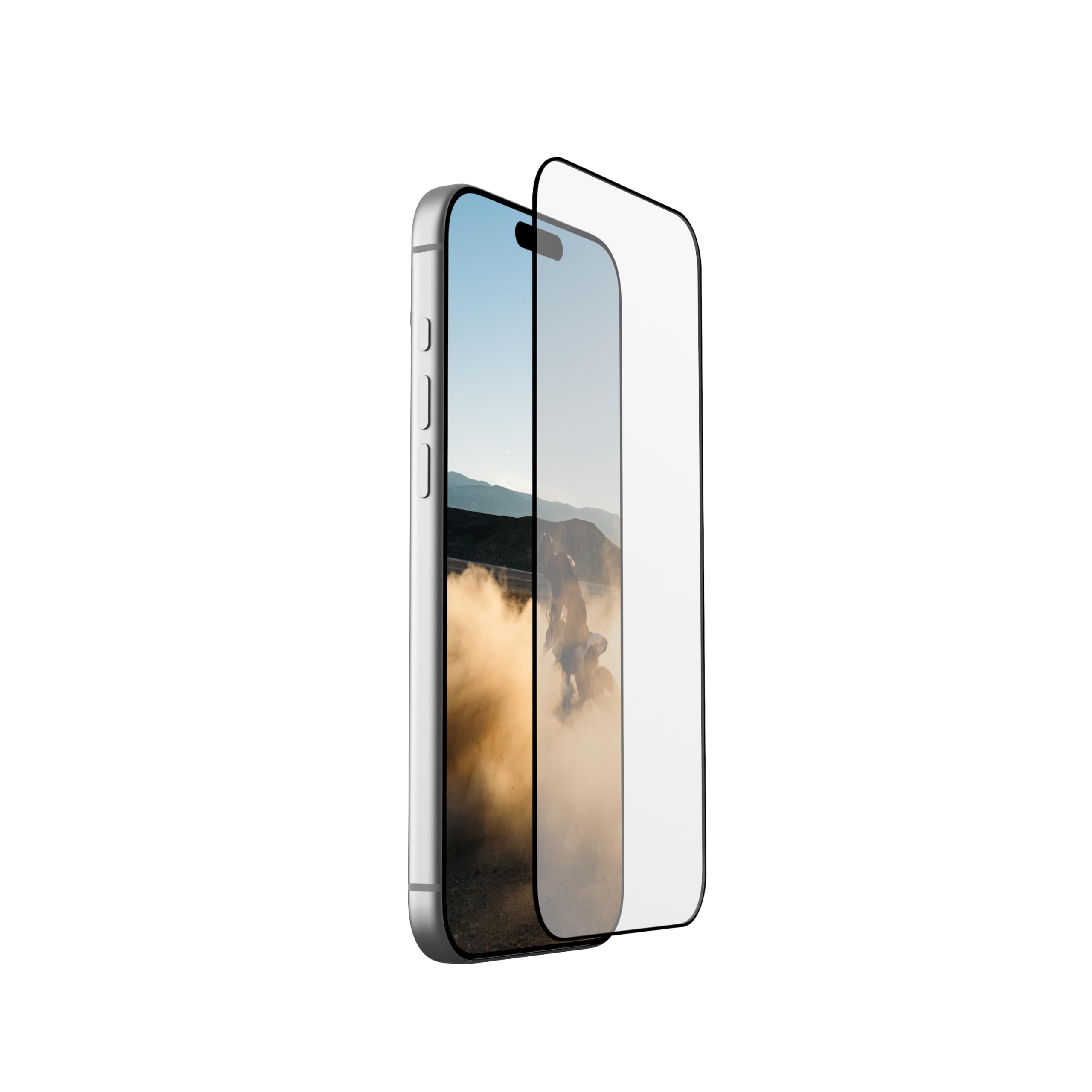 Front. UAG - iPhone 17 Pro Max Screen Protector - Ultra Premium German Schott High Aluminum Glass, Anti-Fingerprint & Anti-Reflective - Ultra Clear.