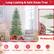 Long-Lasting & Safe Xmas Tree PE Material M Fireproof Non-Allergic Non-Fading Smell-Free Soft
