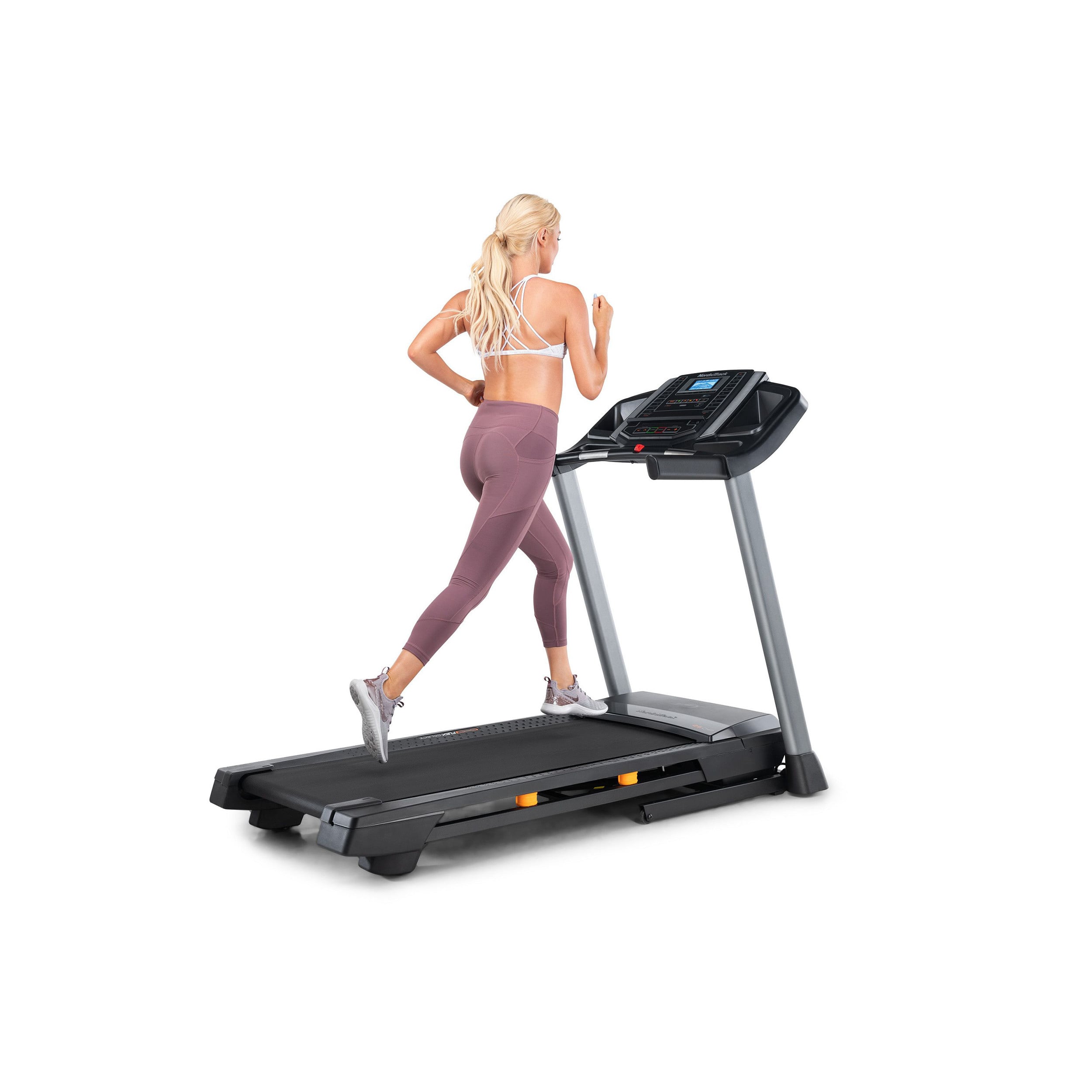 Front. NordicTrack - NordicTrack T 6.5 S; Treadmill for Running and Walking with 5” Display and SpaceSaver Design - Black.