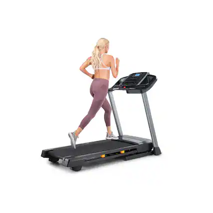 Front. NordicTrack - NordicTrack T 6.5 S; Treadmill for Running and Walking with 5” Display and SpaceSaver Design - Black.