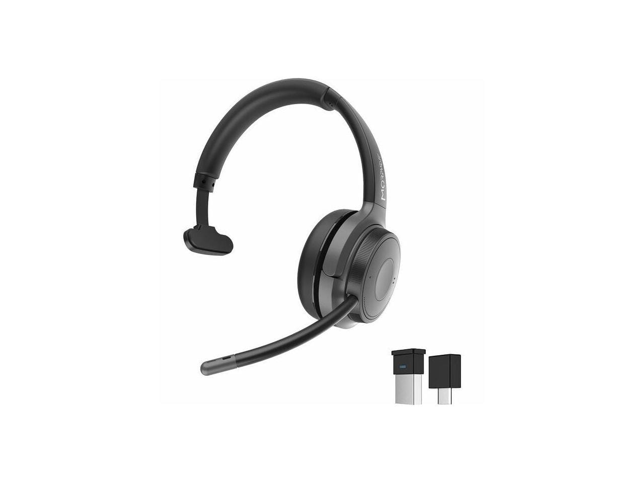 Morpheus 360 - Advantage Wireless Mono Headset with Detachable Boom Microphone HS6200MBT - Comfortable - 32 Ohm - 20 Hz - Black