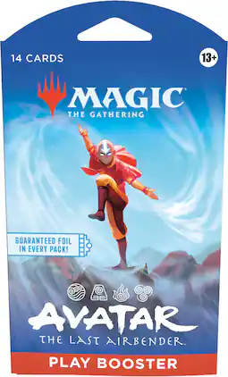 Wizards of The Coast - Magic: The Gathering Avatar: The Last Airbender Play Booster Sleeve
