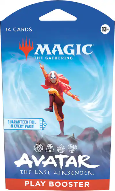 Wizards of The Coast - Magic: The Gathering Avatar: The Last Airbender Play Booster Sleeve Wizards of The Coast - Magic: The Gathering Avatar: The Last Airbender Play Booster Sleeve