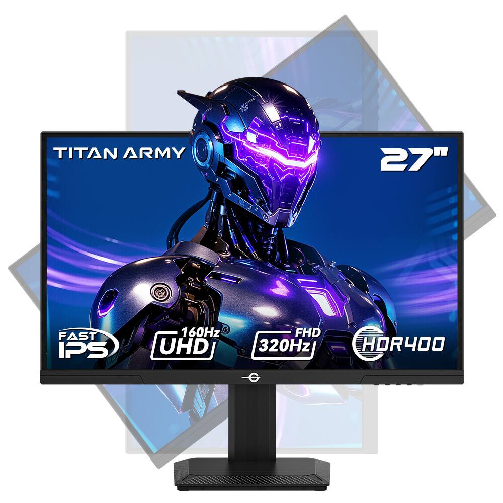 TITAN ARMY 27" FAST IPS 160Hz UHD FHD 320Hz HORY400