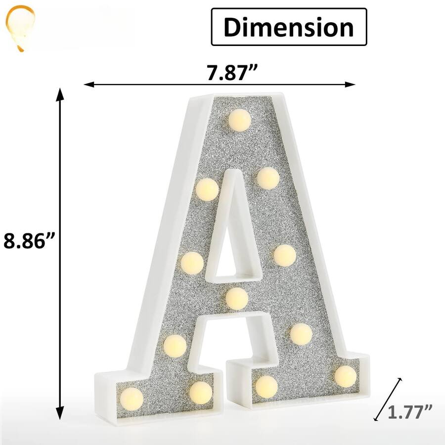 Paradigms Interiors Colorful Light Up Letters Led Marquee Letter Sign ...