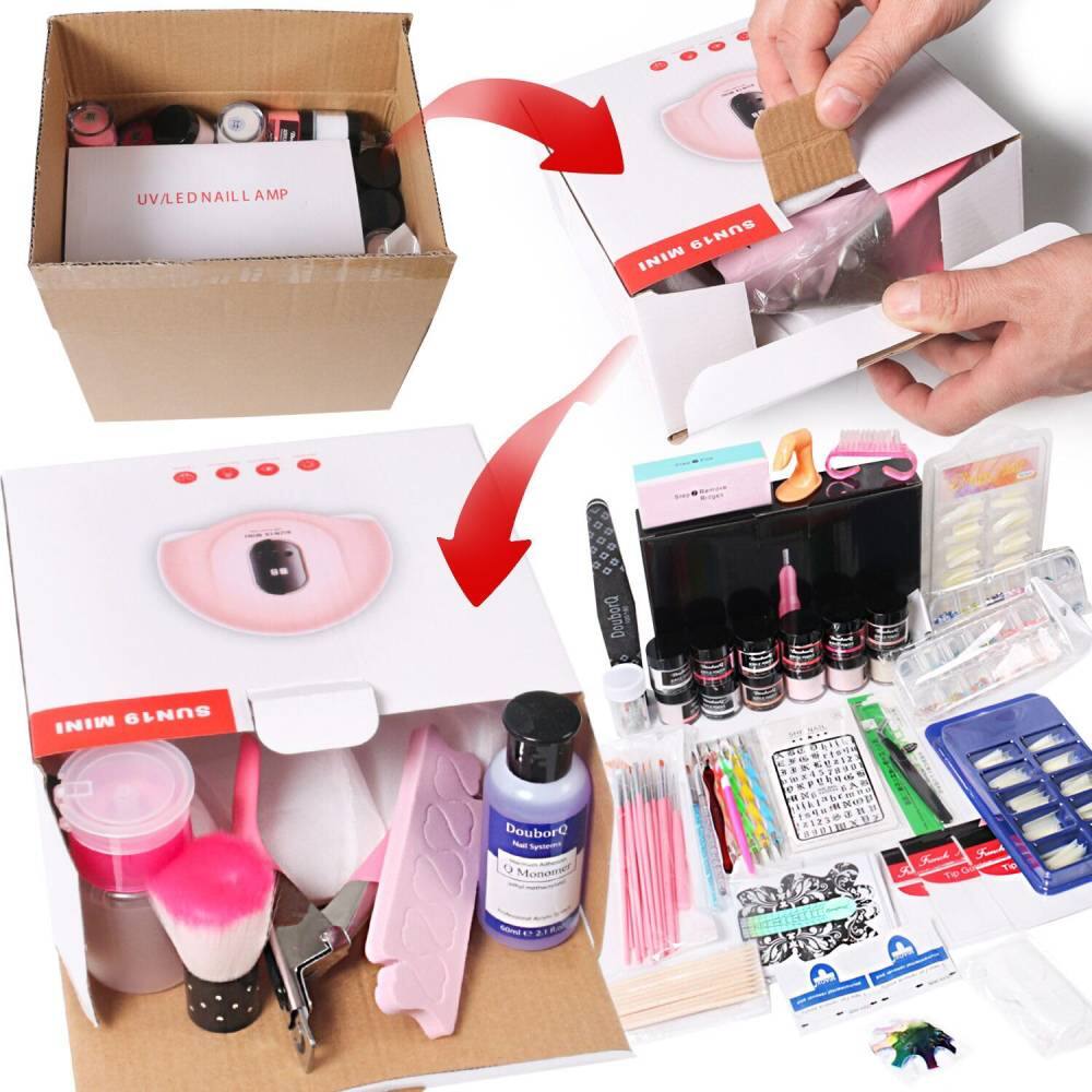UV/LED NAIL AMP

SUN 6 MINI

DouborQ
Nail Set
Monomer

SUN 6 MINI