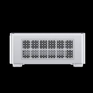 Back. Minisforum - UM880 Plus Mini PC, Barebone, AMD Ryzen 7 8845HS (8C/16T), AMD Radeon 780M Graphics, OCuLink compatible.