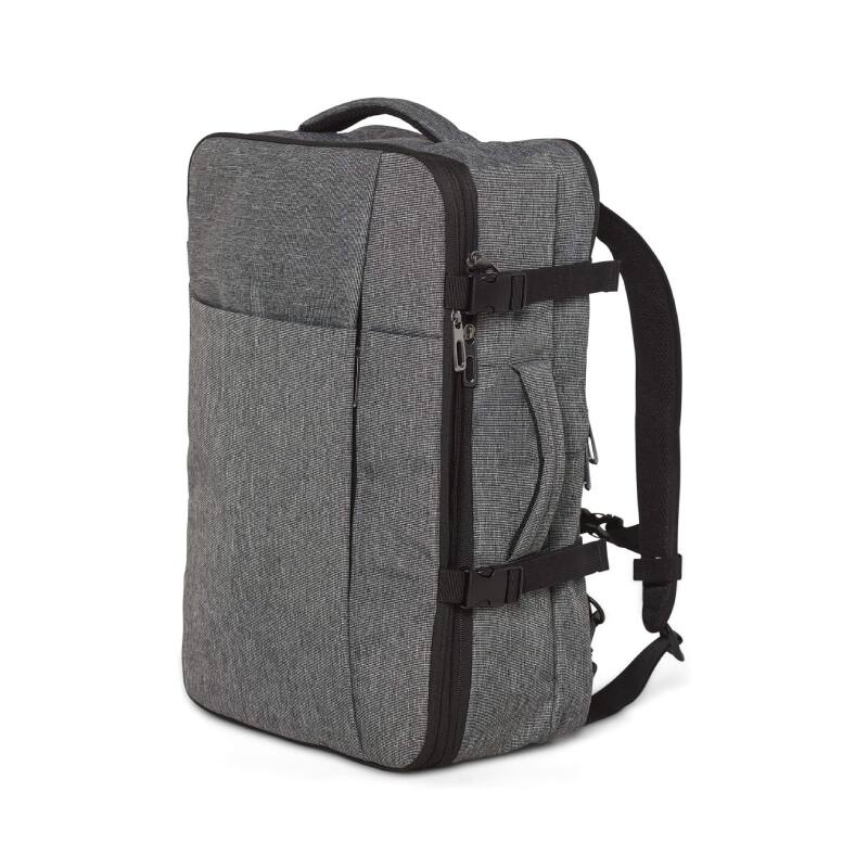 Front. Beauty Hub Ecommerce - SLEEK ANTI-SCRATCH QUEST BACKPACK - Gray - Gray.